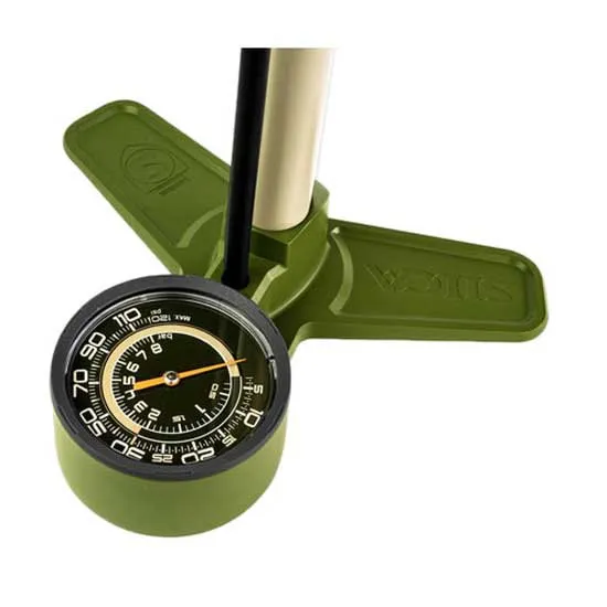 SILCA Terra Standpumpe, Beige / green / brown, 120psi SILCA Terra Standpumpe, Beige / green / brown, 120psi