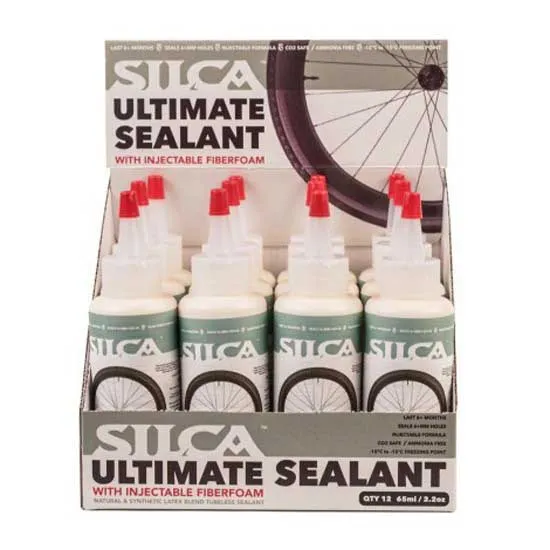 SILCA Tubeless Dichtmittel 65ml 12 Einheiten, White, One Size