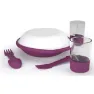 Silva Dinnerset Für Zwei, Purple, One Size