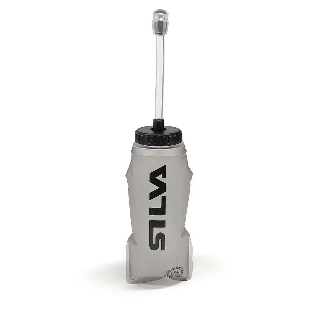 Silva Straw 500ml Softflask, Grey, One Size Silva Straw 500ml Softflask, Grey, One Size