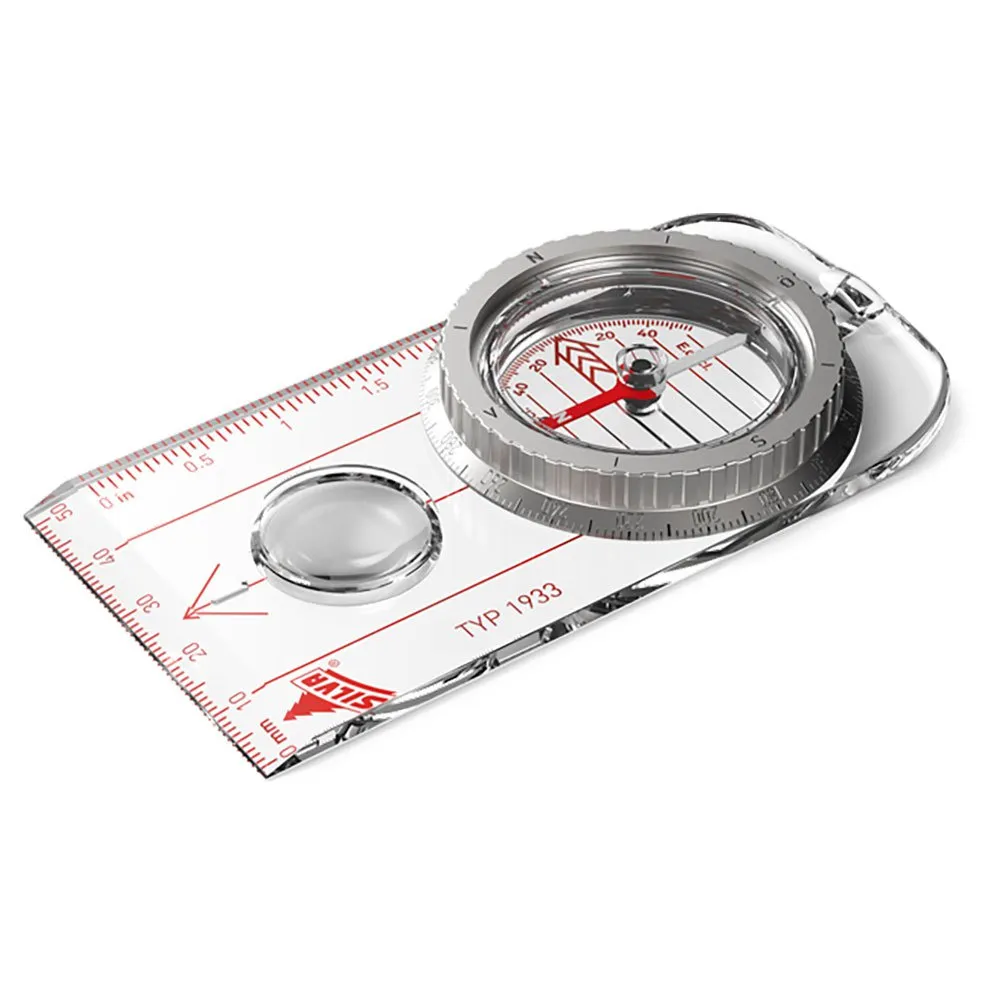 Silva Typ 1933 Kompass, Transparent, One Size Silva Typ 1933 Kompass, Transparent, One Size