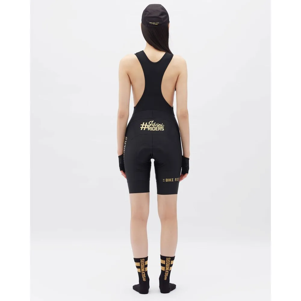 Silvini Cantona Trägerhose, Black / gold Silvini Cantona Trägerhose, Black / gold