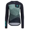 Silvini Ella Langarm-t-shirt, Navy / green, 3XL