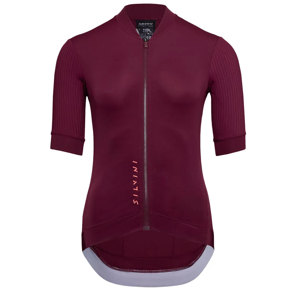 Silvini Trafoia Kurzarm-radtrikot, Merlot Silvini Trafoia Kurzarm-radtrikot, Merlot