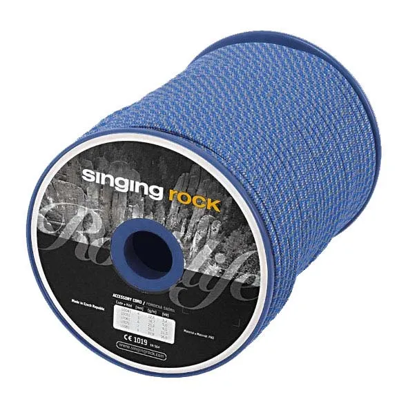 Singing Rock 4 Mm Seil, Blue, 100m