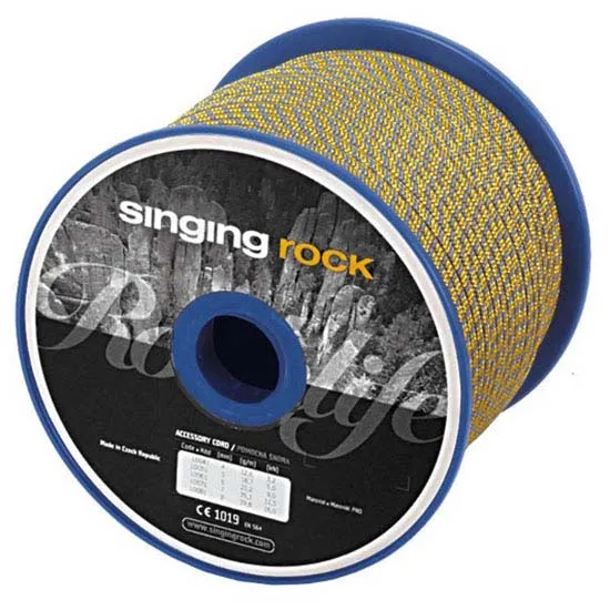 Singing Rock 6 Mm Seil, Grey, 100m Singing Rock 6 Mm Seil, Grey, 100m