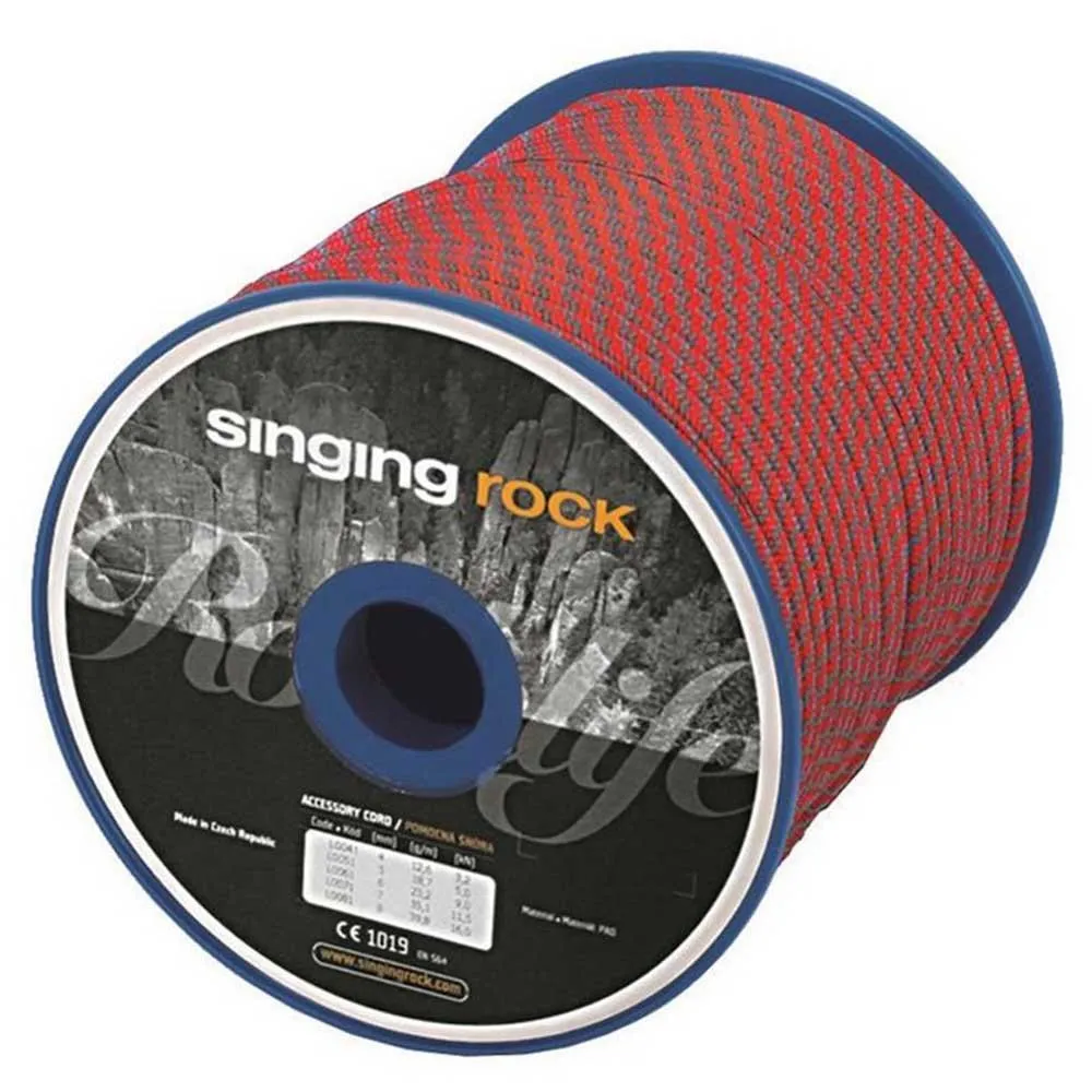 Singing Rock Cordino 7 Mm Bobina Seil, Dark red, 100m Singing Rock Cordino 7 Mm Bobina Seil, Dark red, 100m
