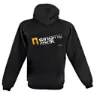 Singing Rock Hoody Reißverschlusspullover, Black / yellow