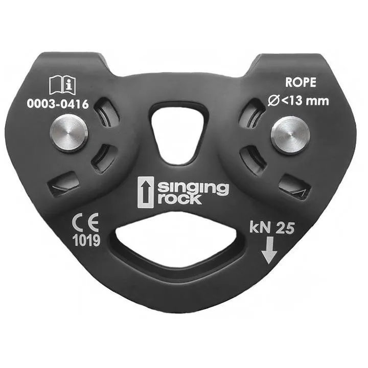 Singing Rock Tandem Riemenscheibe, Black, One Size Singing Rock Tandem Riemenscheibe, Black, One Size