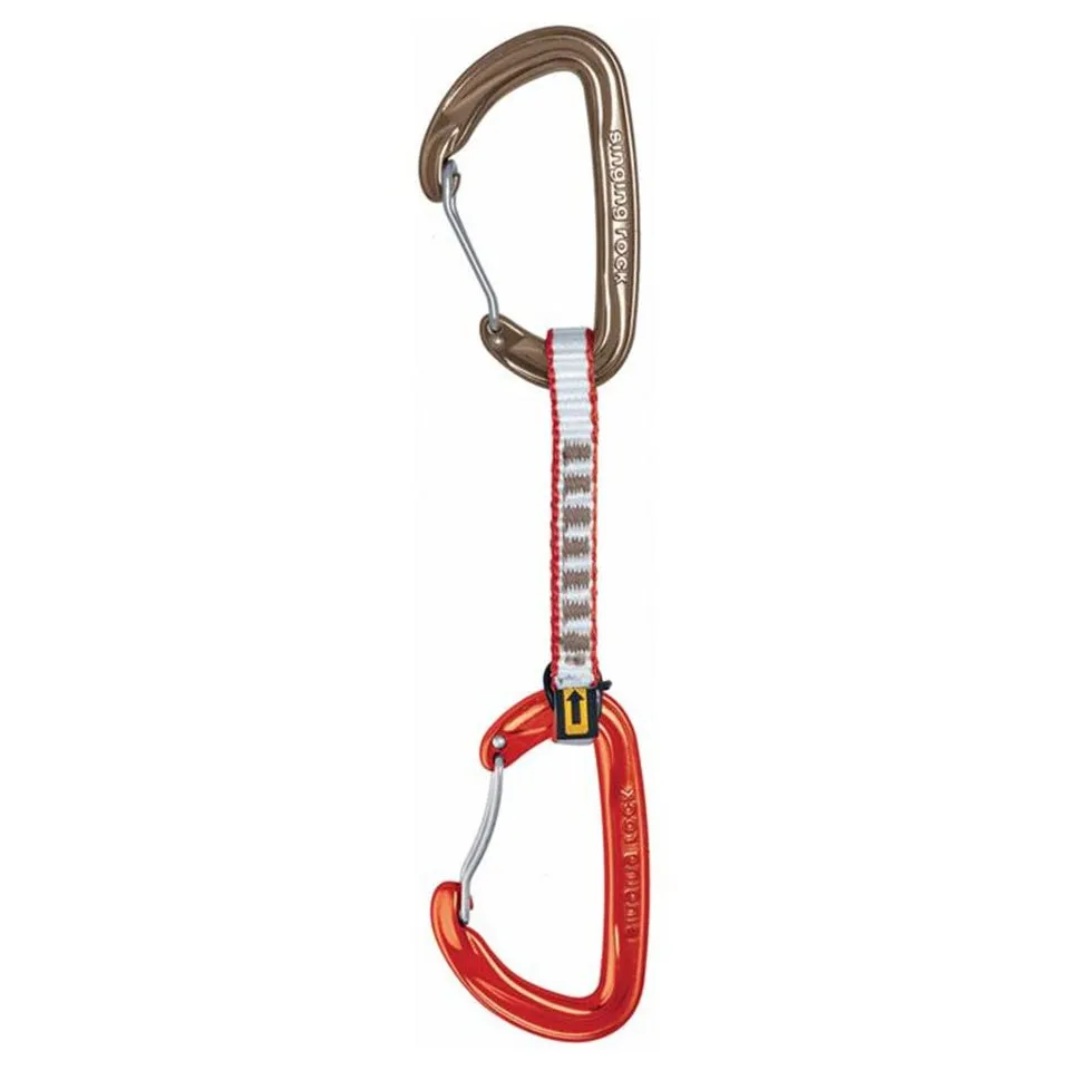 Singing Rock Vision 6 Pack Expressschlinge, Red / white, 11cm Singing Rock Vision 6 Pack Expressschlinge, Red / white, 11cm