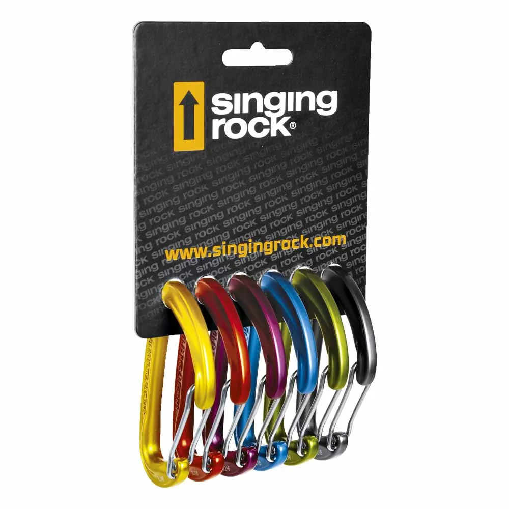 Singing Rock Vision Karabinerhaken 6 Einheiten, Multicolor, One Size Singing Rock Vision Karabinerhaken 6 Einheiten, Multicolor, One Size
