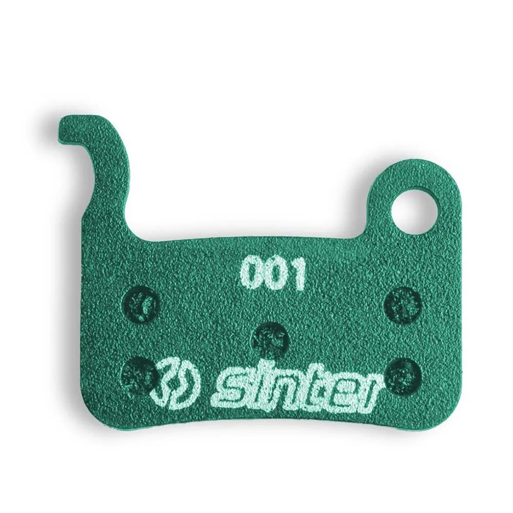 Sinter 001 Shimano A Mtb Race Organische Scheibenbremsbeläge 25 Einheiten, Green, One Size Sinter 001 Shimano A Mtb Race Organische Scheibenbremsbeläge 25 Einheiten, Green, One Size