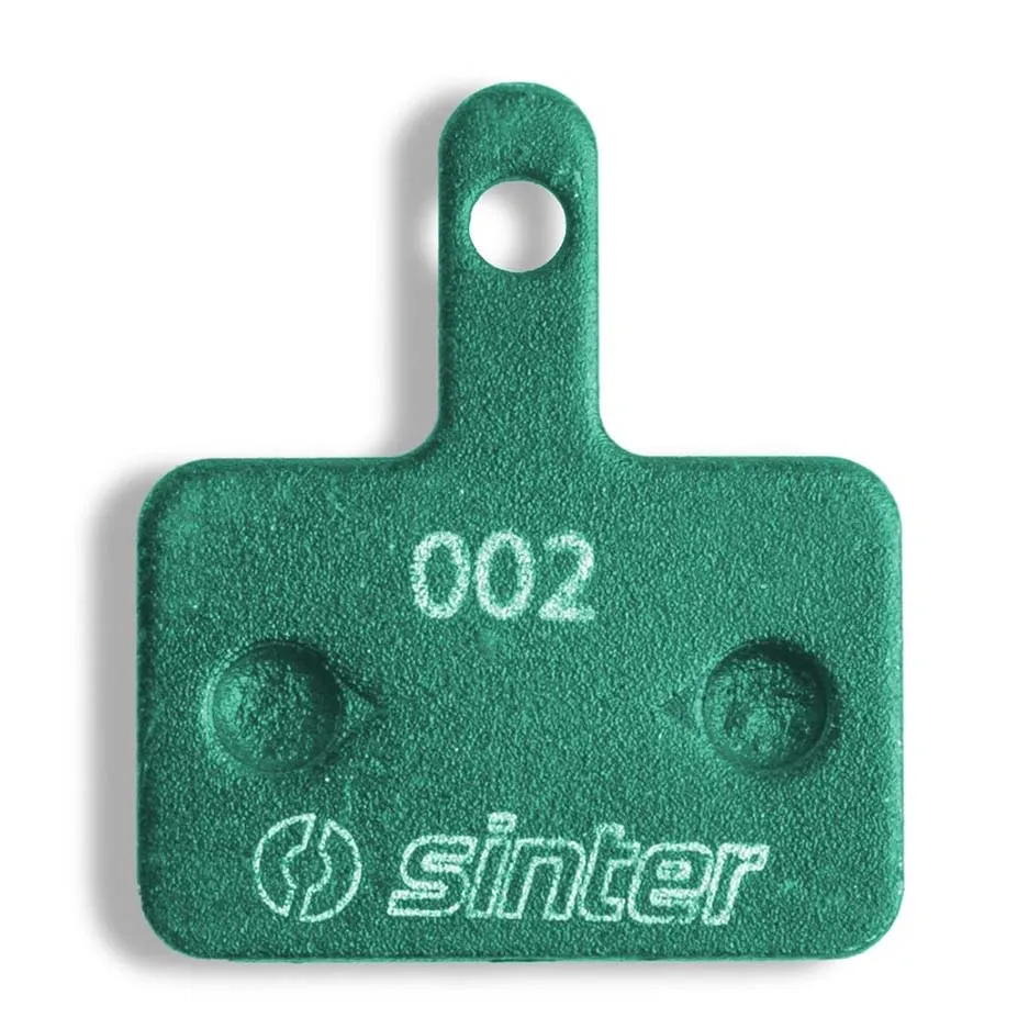 Sinter 002 Shimano B Mtb Race Organische Scheibenbremsbeläge, Green, One Size