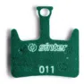 Sinter 011 Hayes Mtb Race Organische Scheibenbremsbeläge, Green, One Size