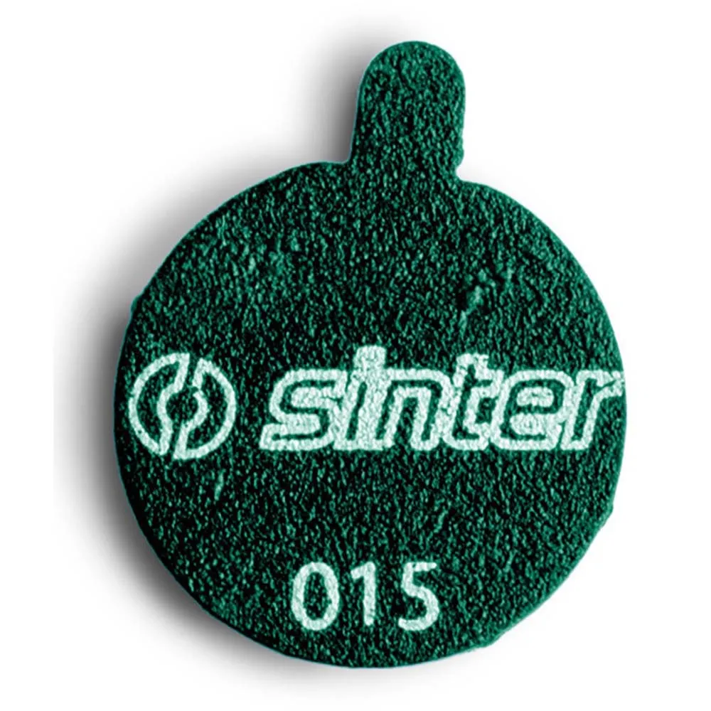 Sinter 015 Zoom Mtb Race Organische Scheibenbremsbeläge 25 Einheiten, Green, One Size Sinter 015 Zoom Mtb Race Organische Scheibenbremsbeläge 25 Einheiten, Green, One Size