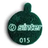 Sinter 015 Zoom Mtb Race Organische Scheibenbremsbeläge 25 Einheiten, Green, One Size