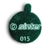 Sinter 015 Zoom Mtb Race Organische Scheibenbremsbeläge, Green, One Size