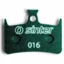 Sinter 016 Hope Mtb Race Organische Scheibenbremsbeläge 25 Einheiten, Green, One Size