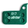 Sinter 017 Sram Road Mtb Race Organische Scheibenbremsbeläge 25 Einheiten, Green, One Size