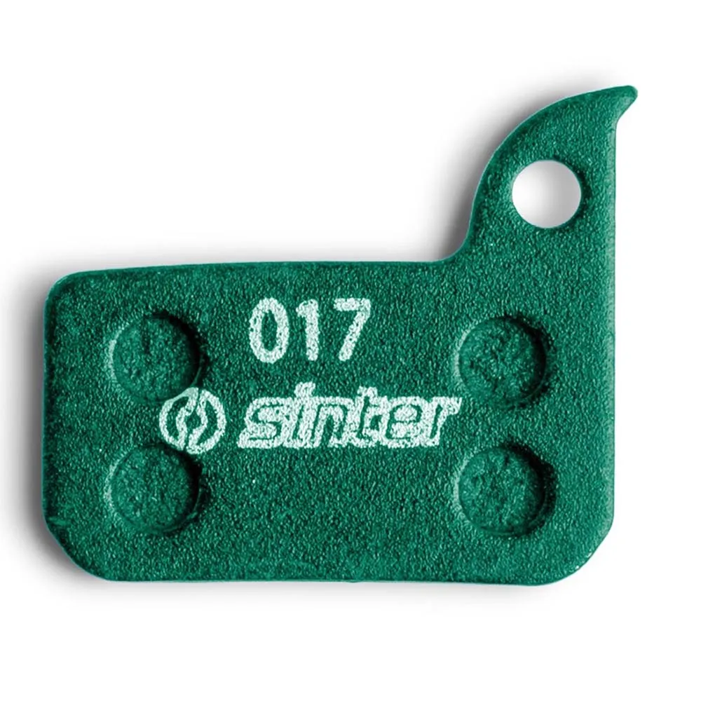 Sinter 017 Sram Road Mtb Race Organische Scheibenbremsbeläge, Green, One Size