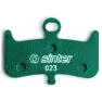 Sinter 023 Hayes Mtb Race Organische Scheibenbremsbeläge 25 Einheiten, Green, One Size