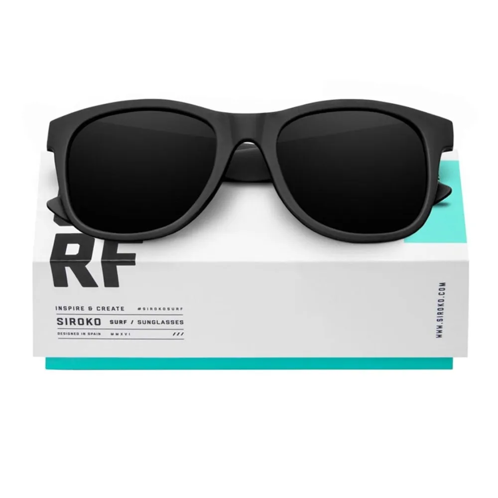Siroko Black Polarisierte Sonnenbrille, Black, Black/CAT3 Siroko Black Polarisierte Sonnenbrille, Black, Black/CAT3