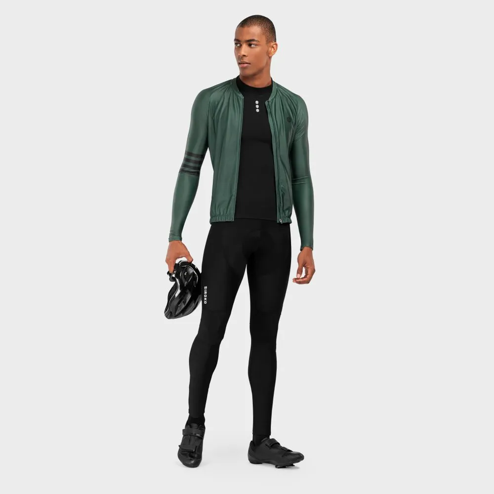 Siroko Bled Langarm-baselayer, Black