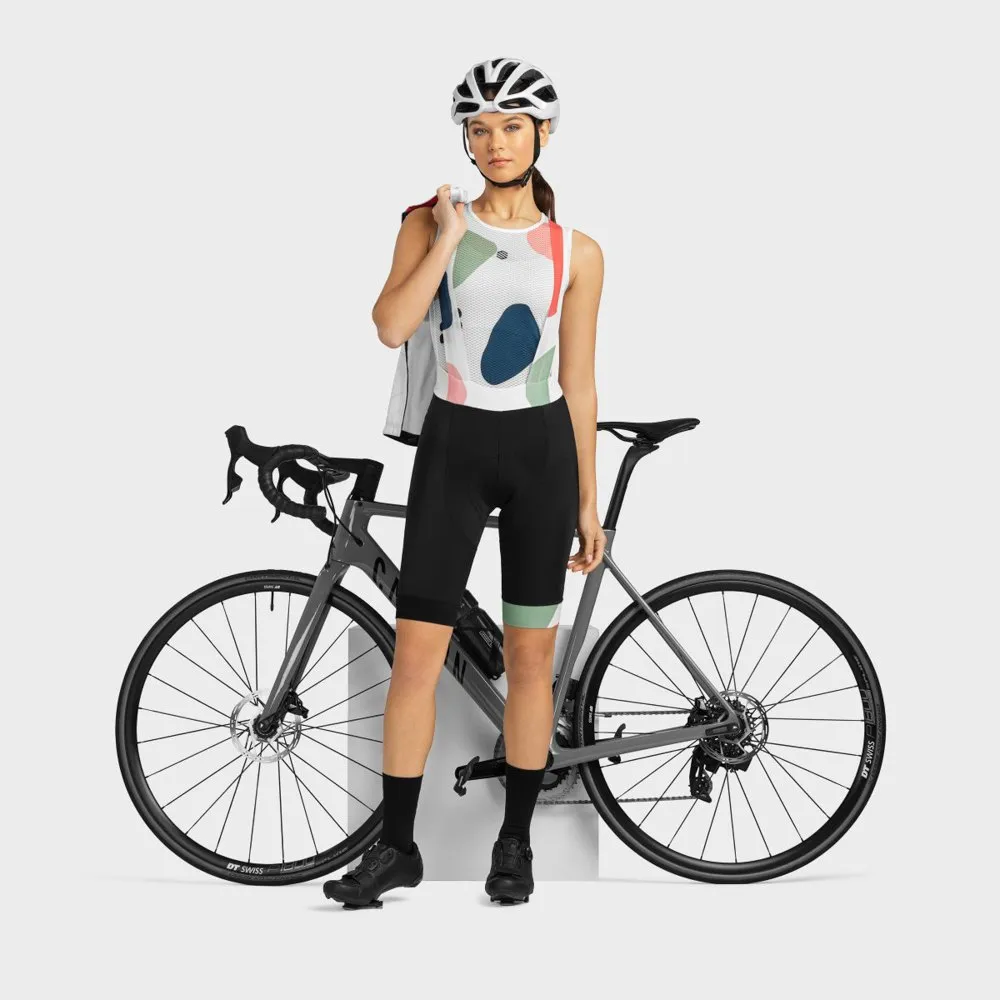 Siroko Camerig Ärmelloses Baselayer, White / multicolor Siroko Camerig Ärmelloses Baselayer, White / multicolor