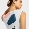 Siroko Camerig Ärmelloses Baselayer, White / multicolor