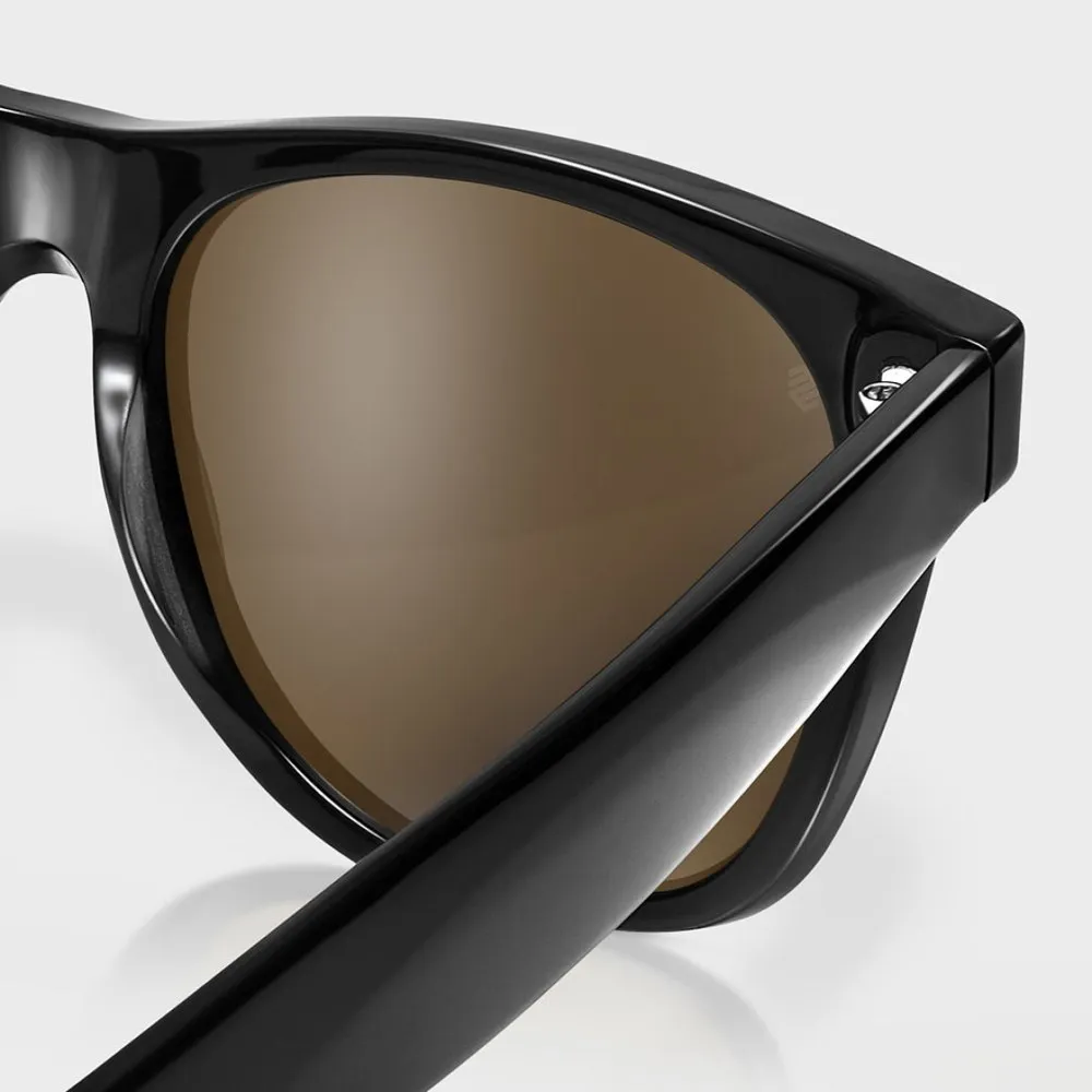 Siroko Capri Sonnenbrille, Black / brown, Brown Mirror/CAT3 Siroko Capri Sonnenbrille, Black / brown, Brown Mirror/CAT3