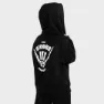 Siroko Flow Kapuzenpullover, Black