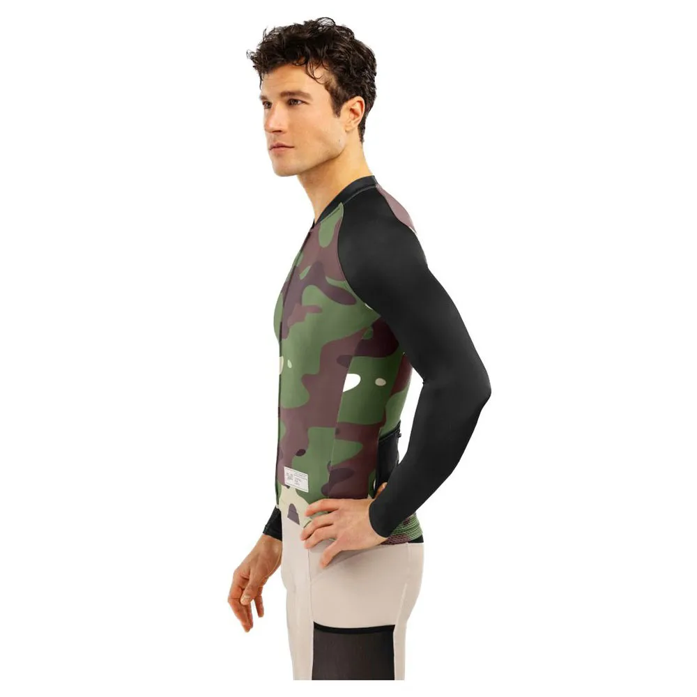 Siroko Gm2 Camouflage Langarm-trikot Siroko Gm2 Camouflage Langarm-trikot
