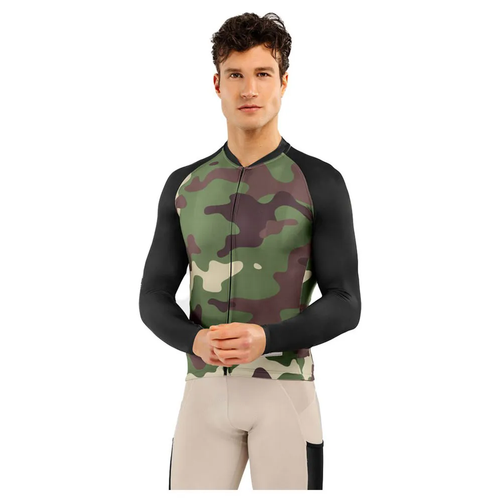 Siroko Gm2 Camouflage Langarm-trikot Siroko Gm2 Camouflage Langarm-trikot