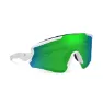 Siroko Gs4 Stein Sonnenbrille, White, Green Mirror/CAT3