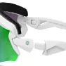 Siroko Gs4 Stein Sonnenbrille, White, Green Mirror/CAT3