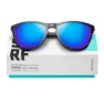 Siroko Hanalei Sonnenbrille, Black / blue, Blue Mirror