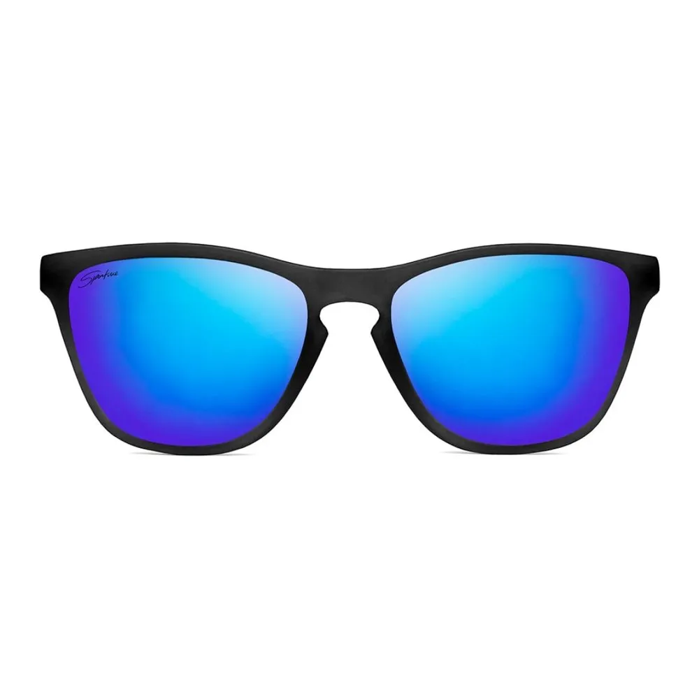 Siroko Hanalei Sonnenbrille, Black / blue, Blue Mirror Siroko Hanalei Sonnenbrille, Black / blue, Blue Mirror