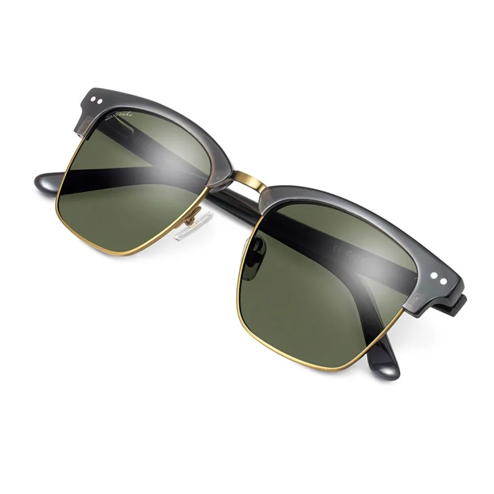 Siroko Hudson Sonnenbrille, Black, Grey Mirror/CAT3 Siroko Hudson Sonnenbrille, Black, Grey Mirror/CAT3