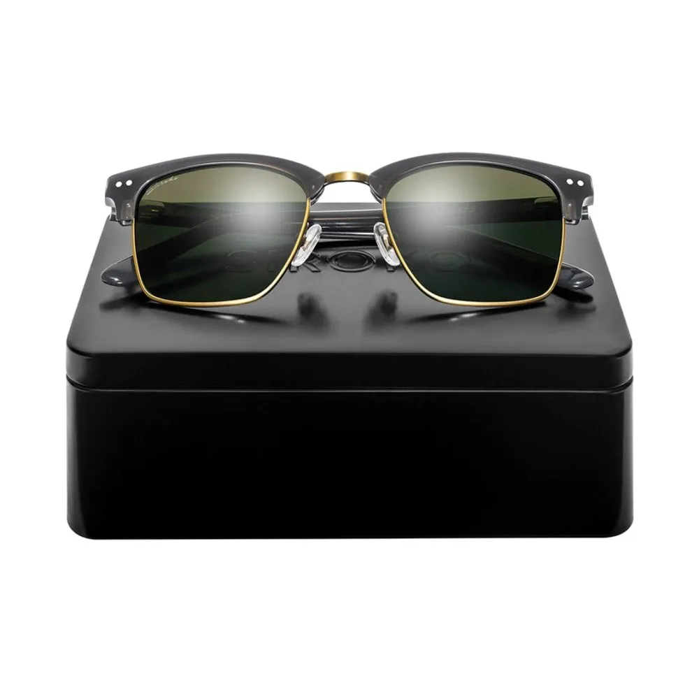 Siroko Hudson Sonnenbrille, Black, Grey Mirror/CAT3 Siroko Hudson Sonnenbrille, Black, Grey Mirror/CAT3