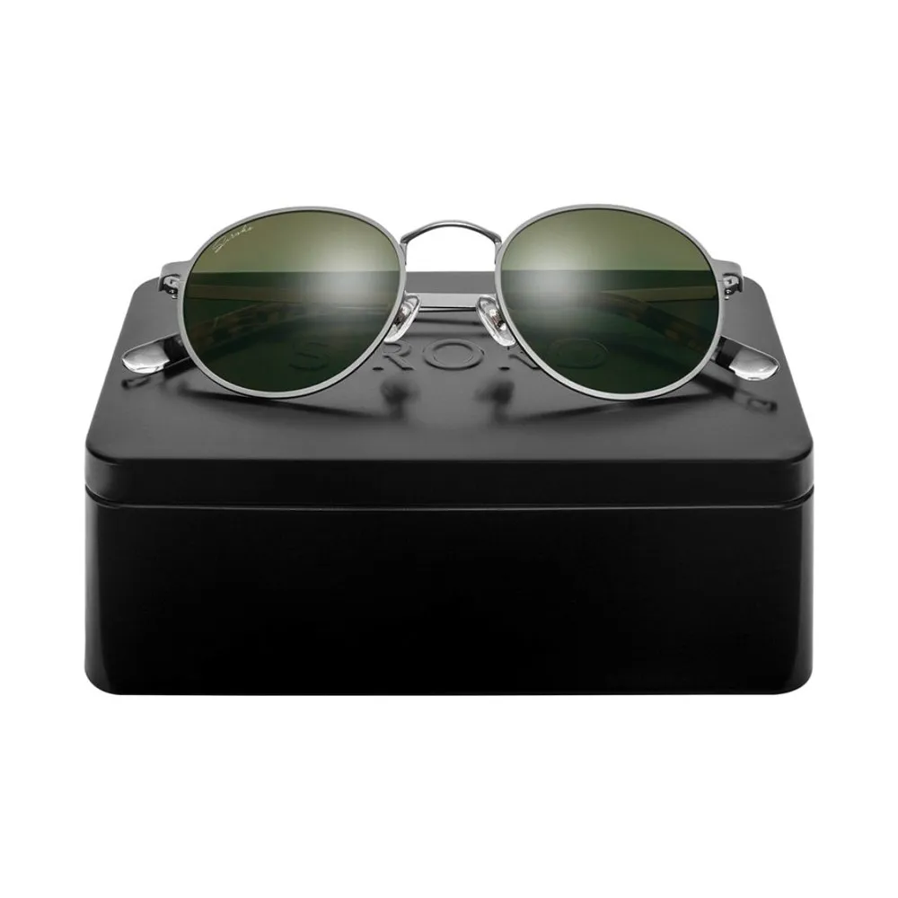 Siroko Hyde Park Sonnenbrille, Grey / green, Grey Mirror/CAT3 Siroko Hyde Park Sonnenbrille, Grey / green, Grey Mirror/CAT3