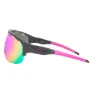 Siroko K3 Criterium Polarisierte Sonnenbrille, Grey / pink, Purple/CAT3