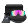 Siroko K3 Criterium Polarisierte Sonnenbrille, Grey / pink, Purple/CAT3