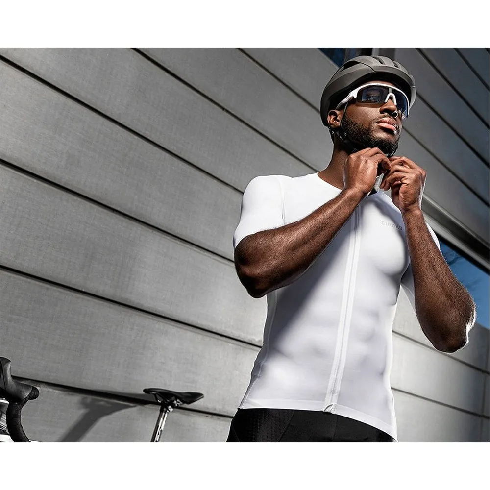 Siroko K3 Shimanami Kaido Photochrome Polarisierte Sonnenbrille, White / grey, Black/CAT1-3