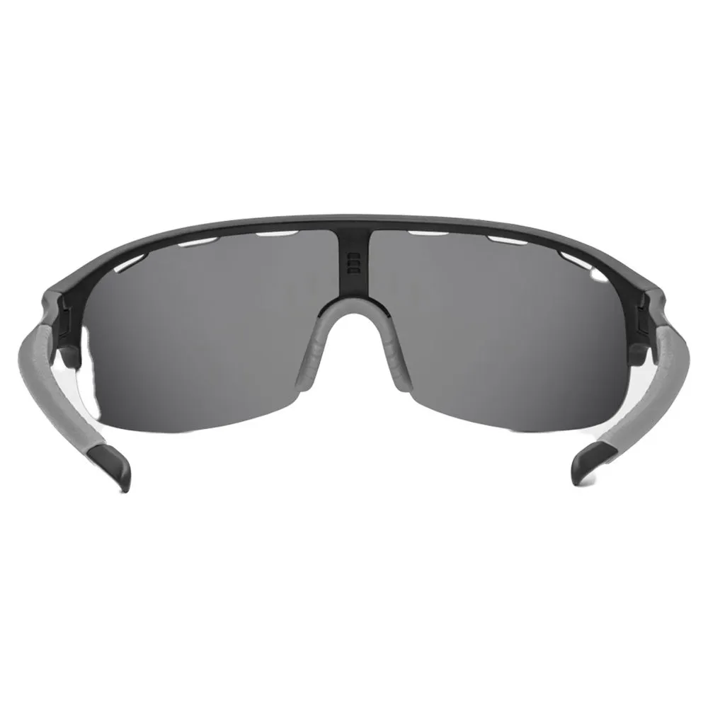 Siroko K3 The Cyclist Sonnenbrille, Black, Grey Mirror/CAT3 Siroko K3 The Cyclist Sonnenbrille, Black, Grey Mirror/CAT3
