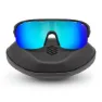 Siroko K3 Triathlon Sonnenbrille, Black, Blue Mirror/CAT3
