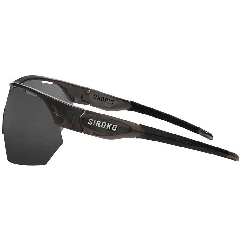 Siroko K3s Champs Élysées Sonnenbrille, Black, Black Mirror/CAT3 Siroko K3s Champs Élysées Sonnenbrille, Black, Black Mirror/CAT3