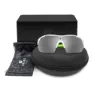 Siroko K3s Photochrome Sonnenbrille, White, Photocromatic Green Mirror