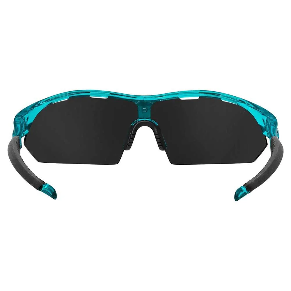 Siroko K3s Singletrack Polarisierte Sonnenbrille, Clear turquoise, Black/CAT3 Siroko K3s Singletrack Polarisierte Sonnenbrille, Clear turquoise, Black/CAT3