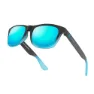 Siroko K3s Wanaka Polarisierte Sonnenbrille, Black / blue, Light Blue Mirror