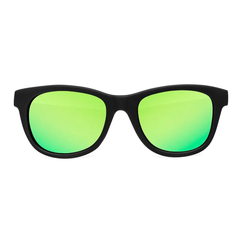 Siroko K3xs Kids Bike Lane Polarisierte Sonnenbrille, Black / green, Green Mirror Siroko K3xs Kids Bike Lane Polarisierte Sonnenbrille, Black / green, Green Mirror